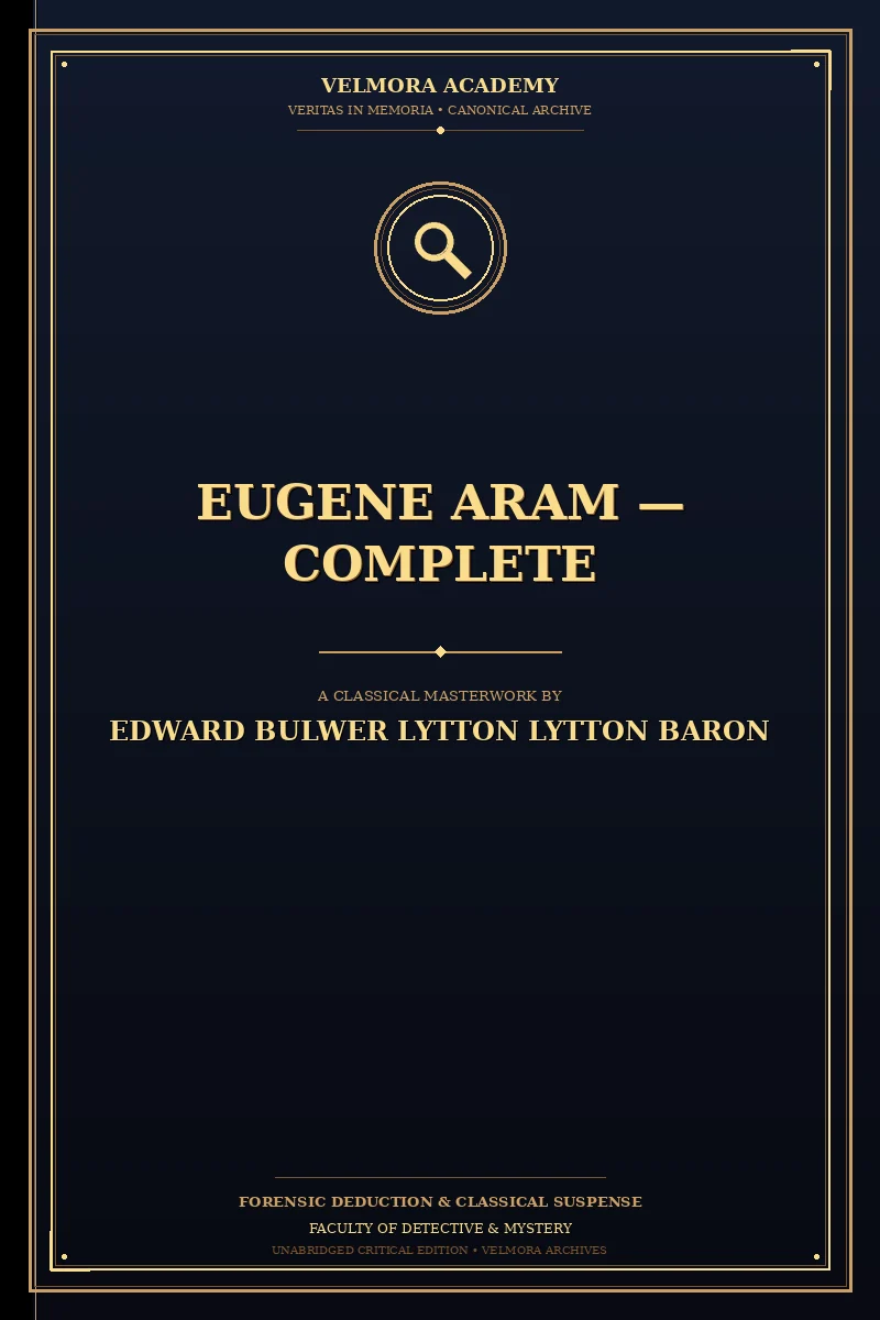 Cover of Eugene Aram — Complete