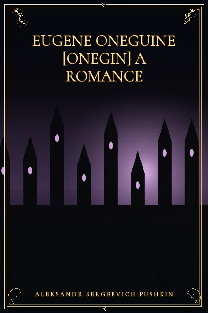 Cover of Eugene Oneguine [Onegin] A Romance