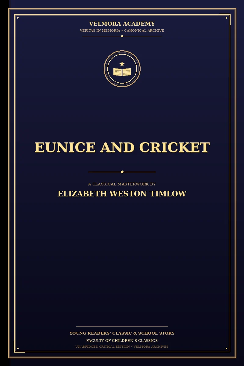 Cover of Eunice and Cricket