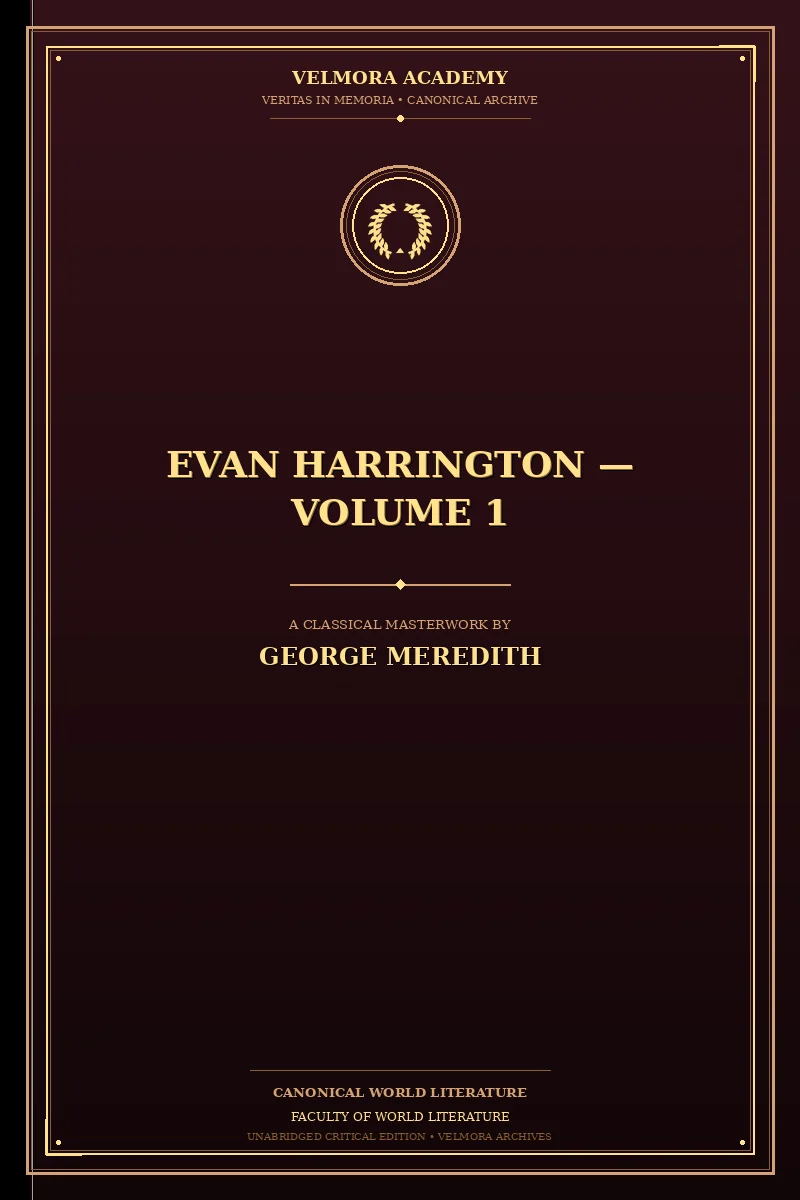 Cover of Evan Harrington — Volume 1