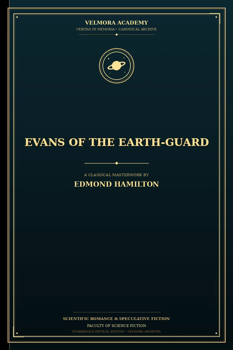 Cover of Evans of the Earth-Guard