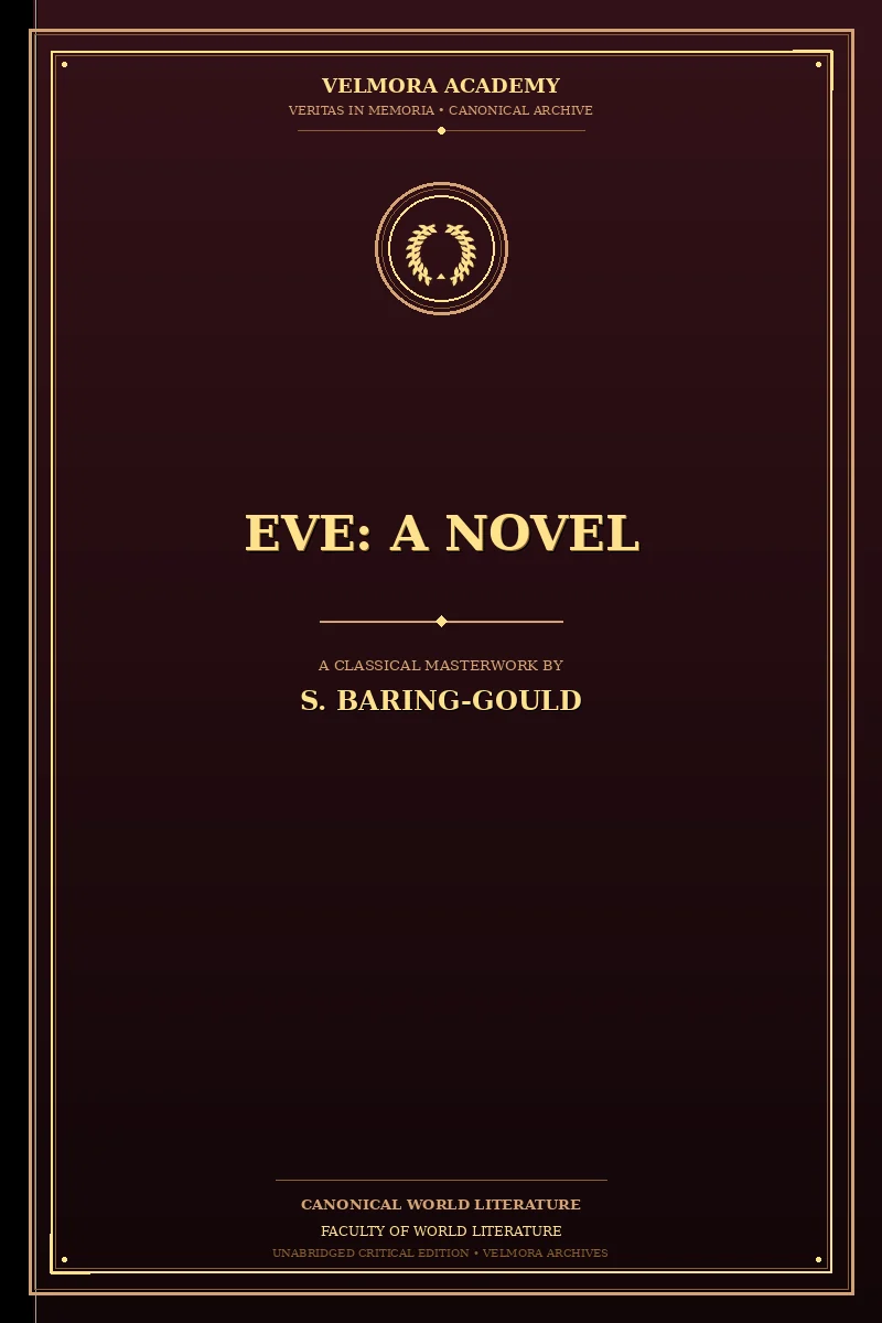 Eve: A Novel