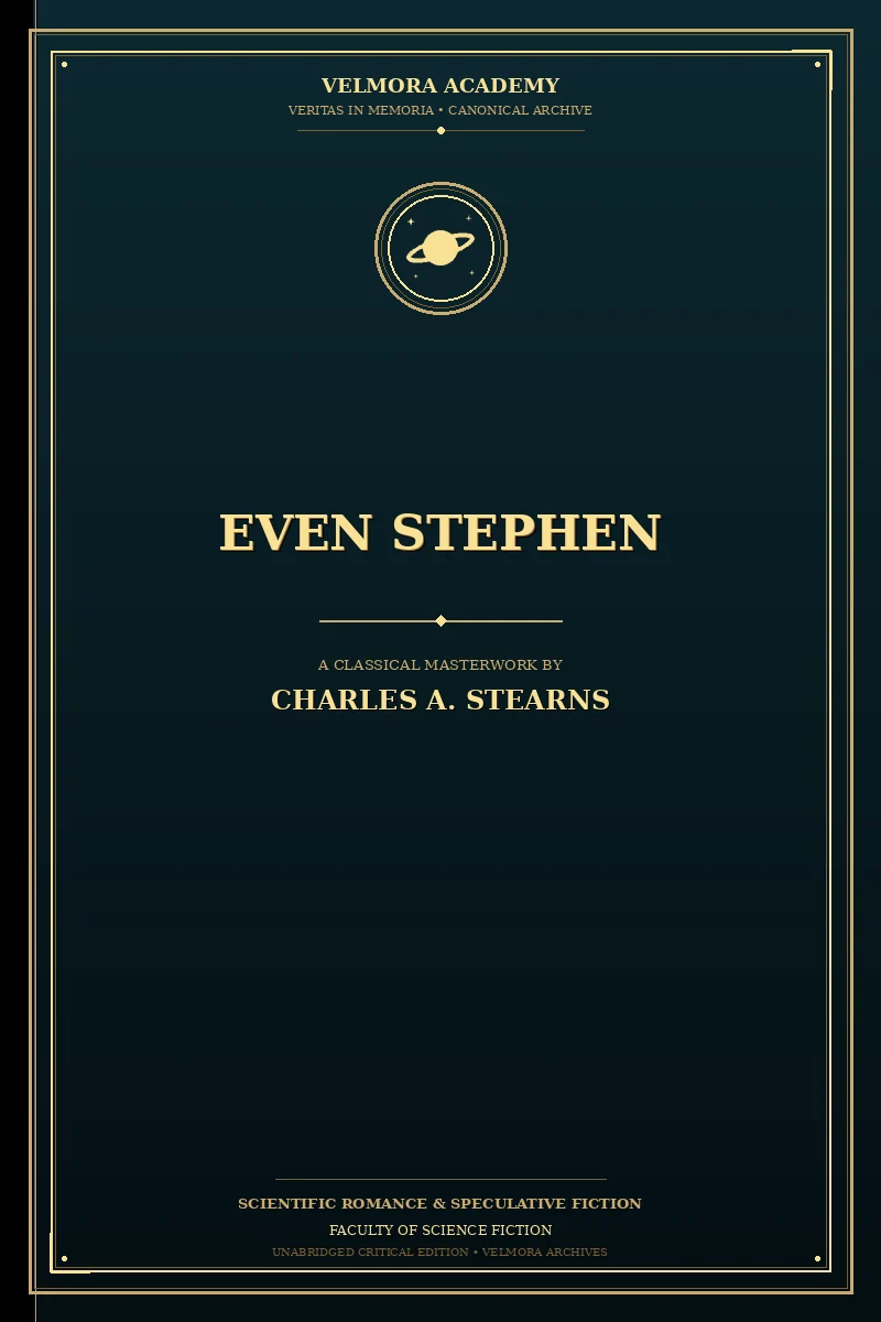 Cover of Even Stephen