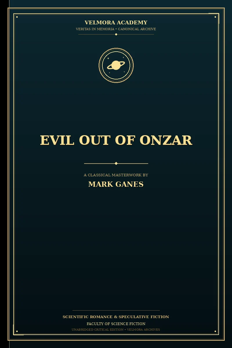 Evil Out of Onzar