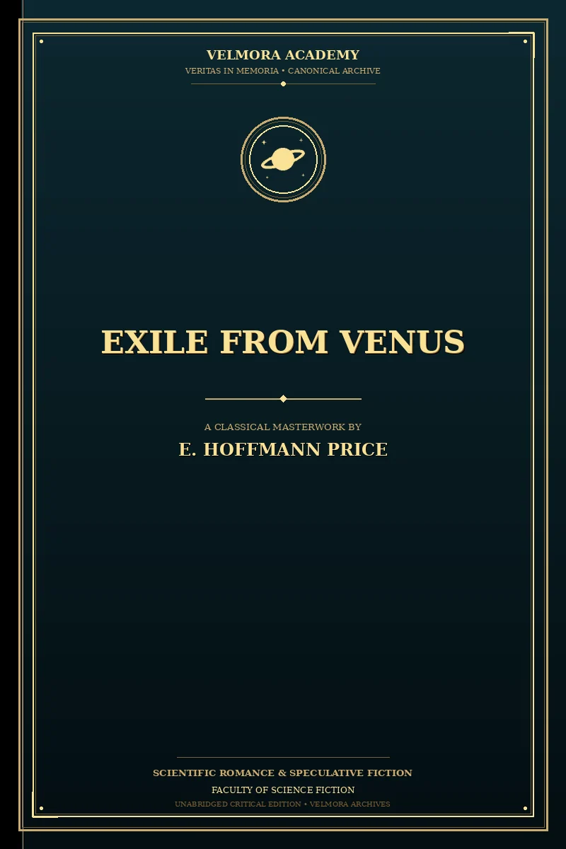 Cover of Exile From Venus