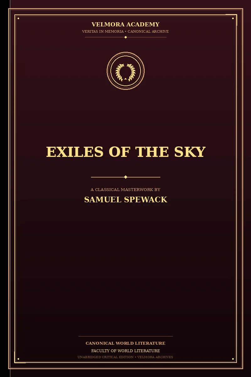 Cover of Exiles of the sky