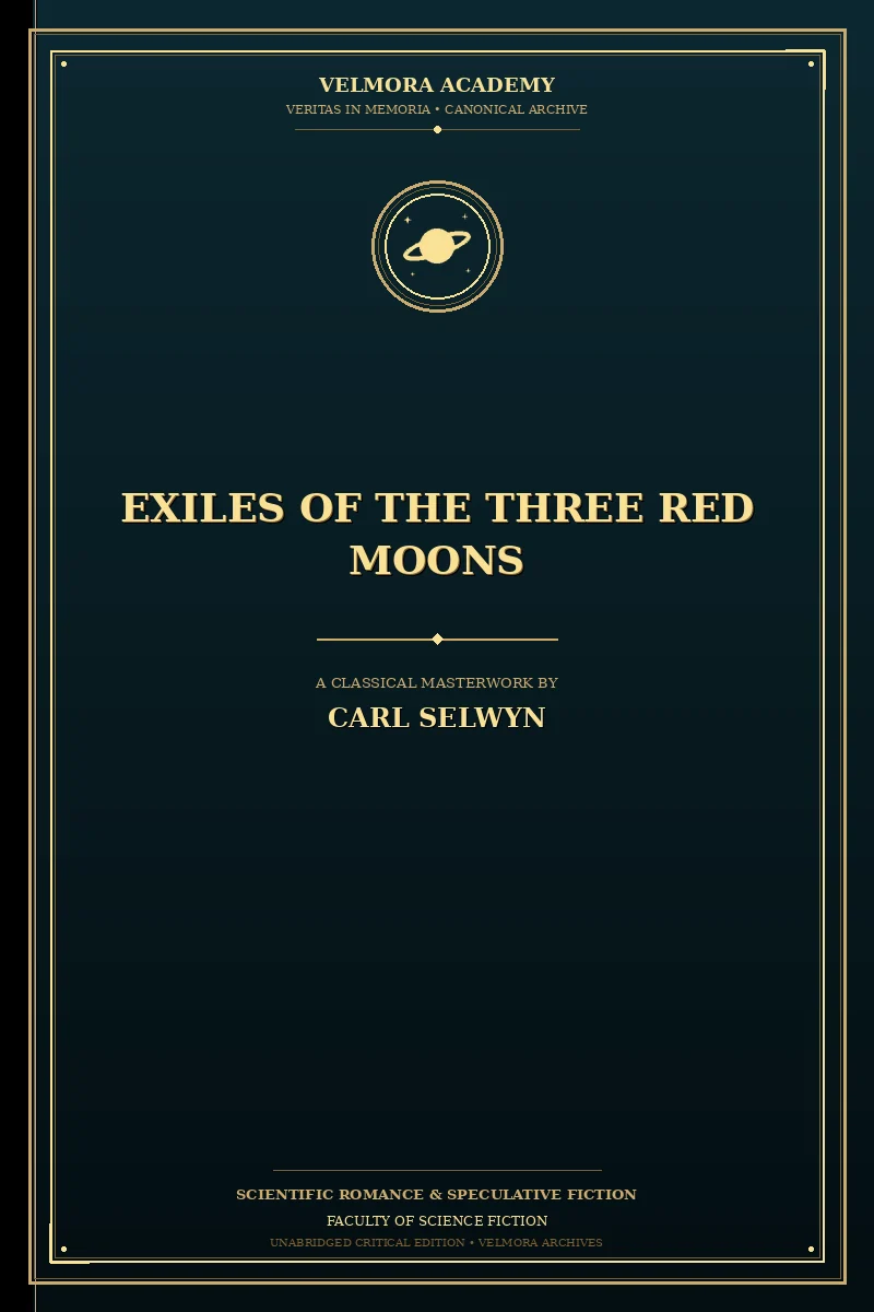 Cover of Exiles of the Three Red Moons