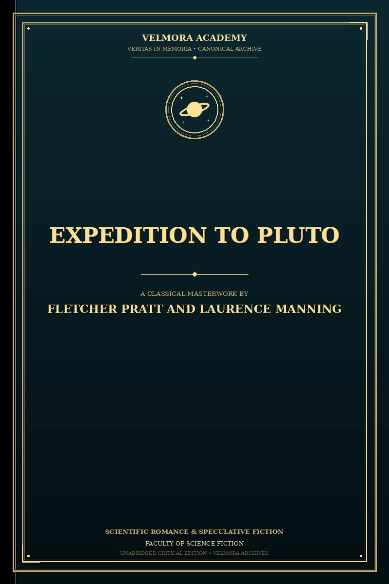 Cover of Expedition to Pluto