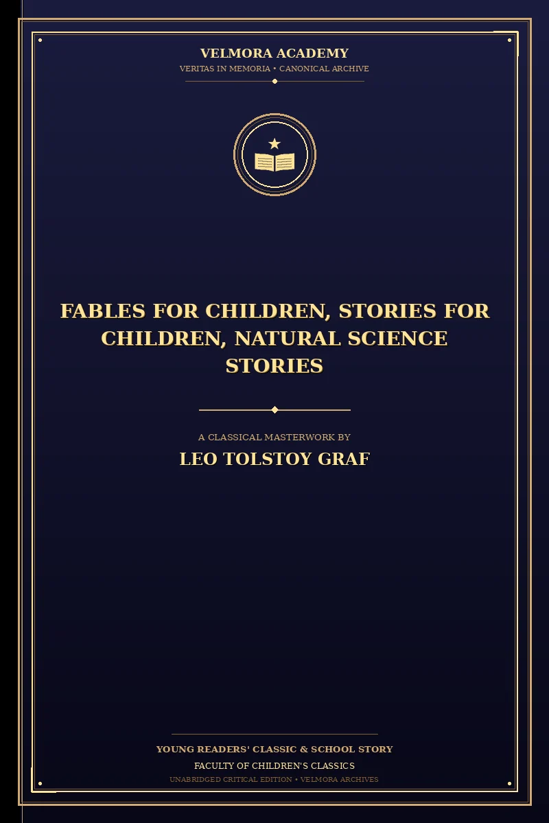 Cover of Fables for Children, Stories for Children, Natural Science Stories