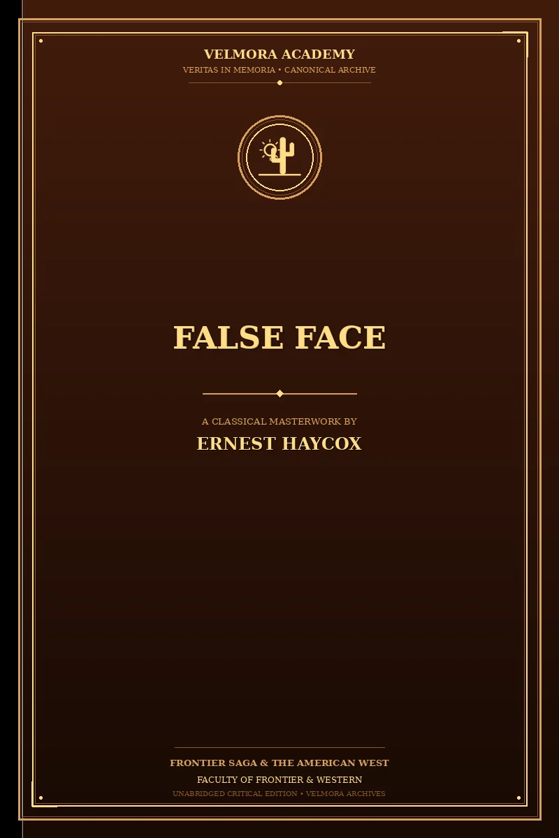 Cover of False face
