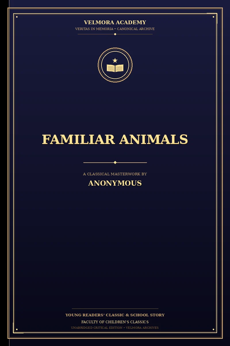 Cover of Familiar Animals