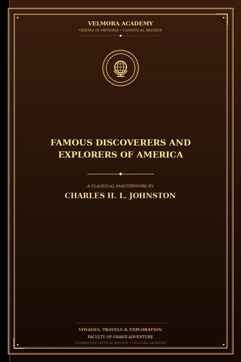 Cover of Famous Discoverers and Explorers of America