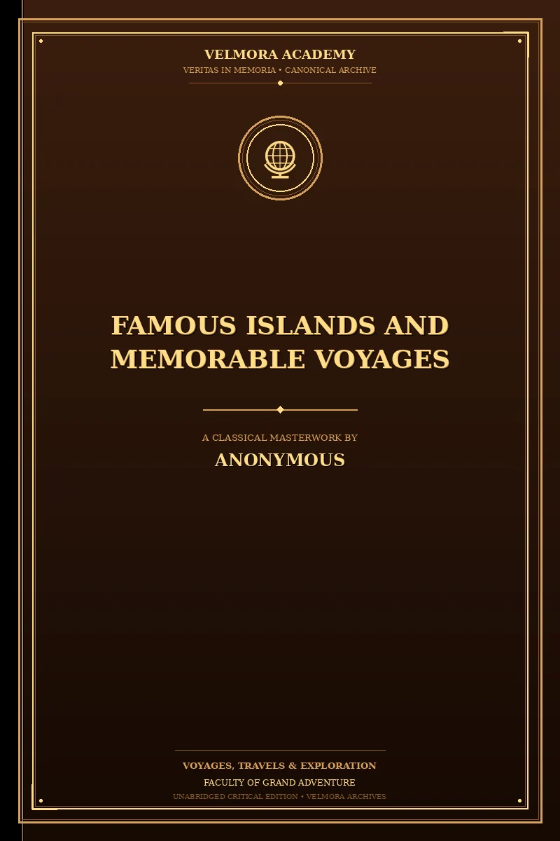 Cover of Famous Islands and Memorable Voyages