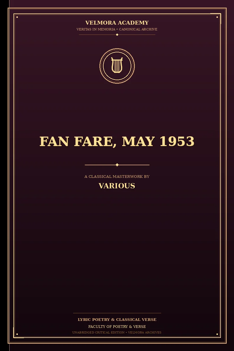Fan fare, May 1953