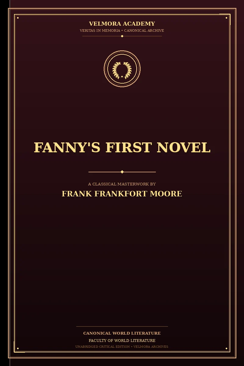 Fanny's First Novel