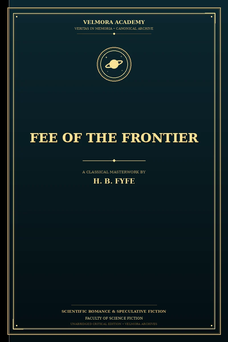 Cover of Fee of the Frontier