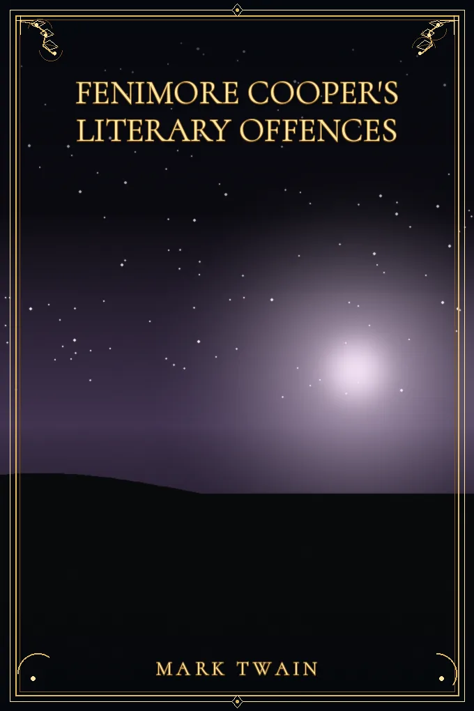 Cover of Fenimore Cooper's Literary Offences