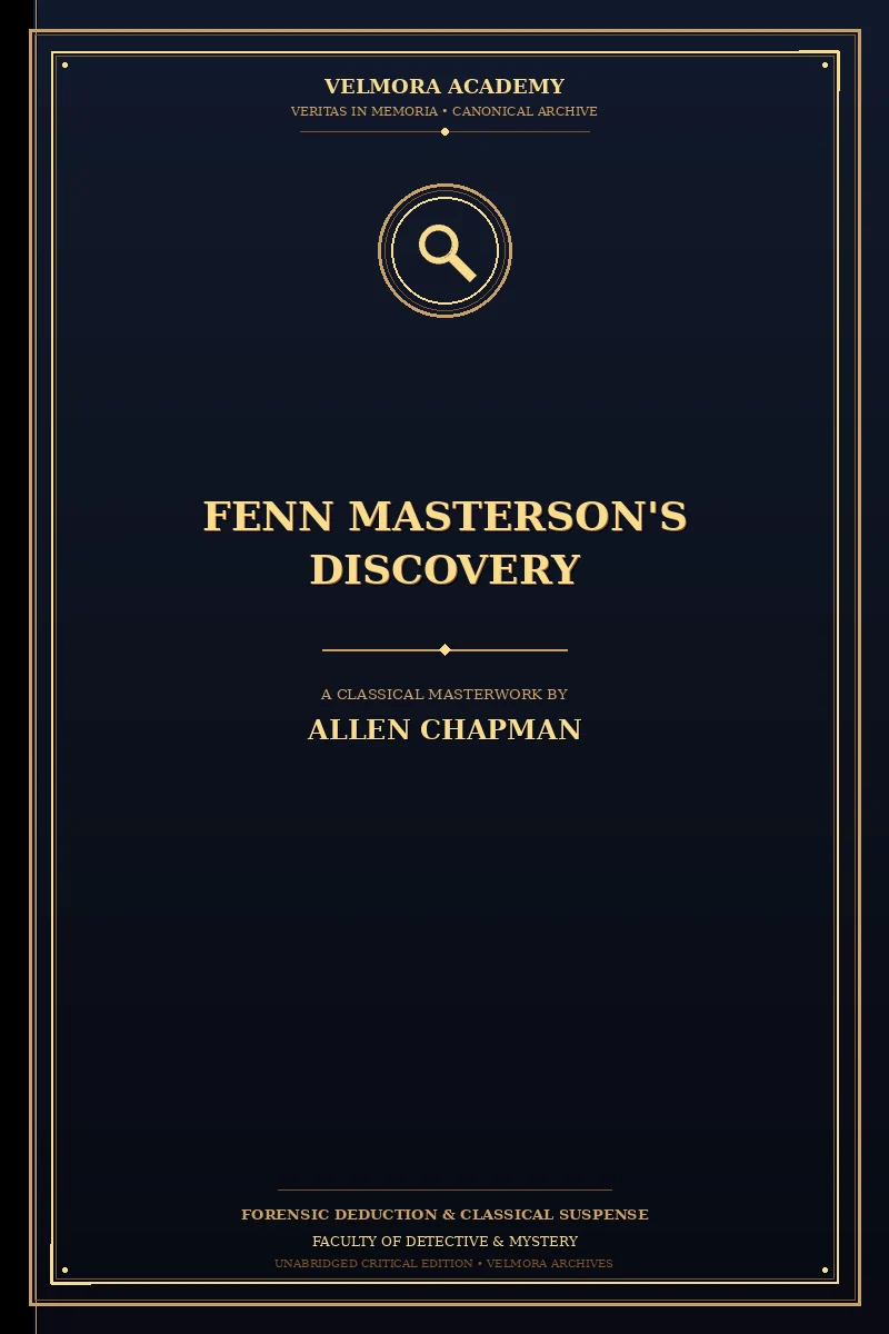 Cover of Fenn Masterson's Discovery