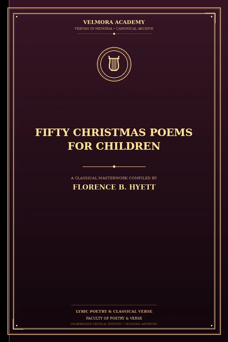 Cover of Fifty Christmas poems for children
