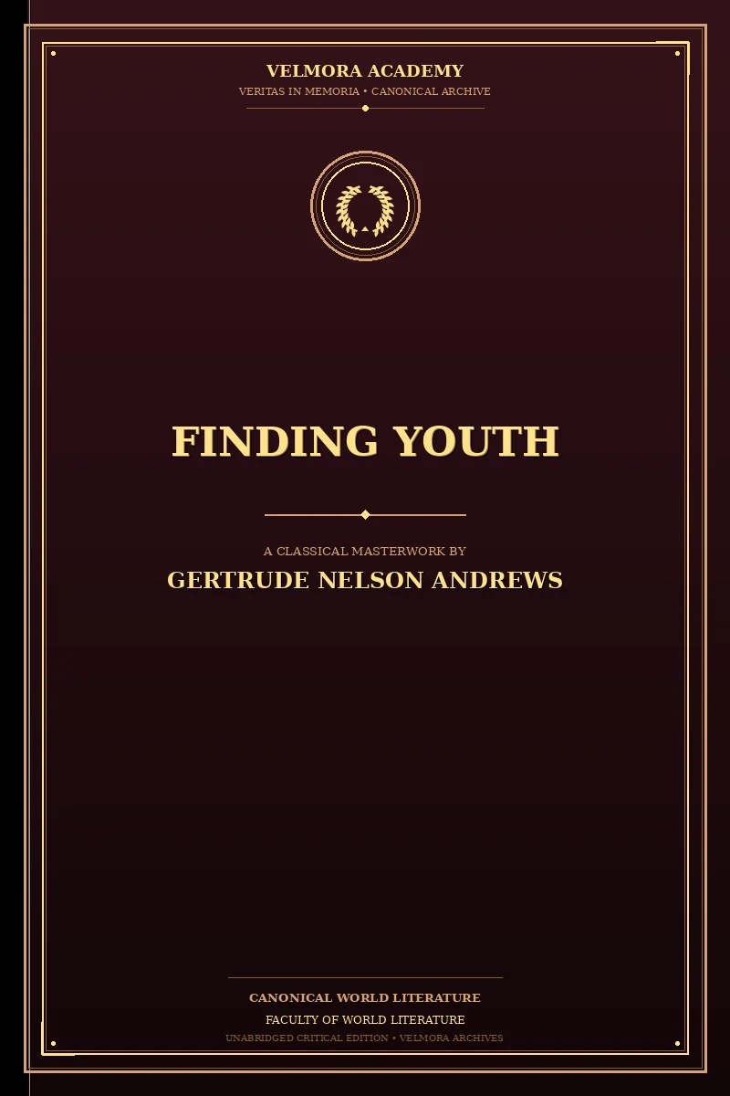 Cover of Finding youth