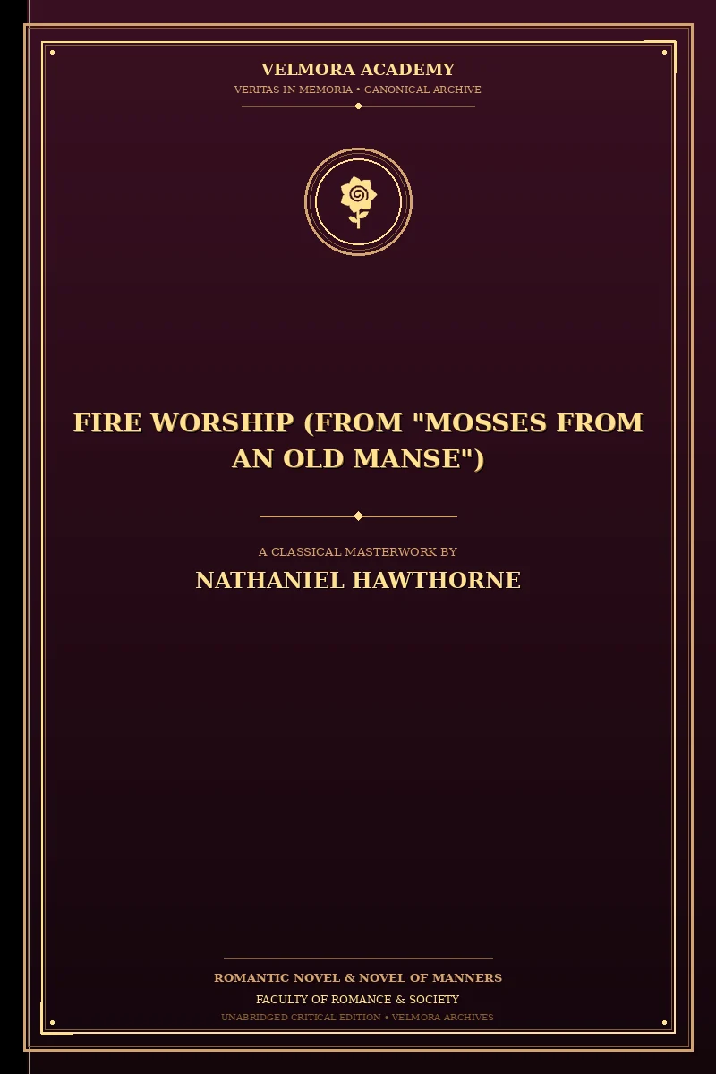 Cover of Fire Worship (From "Mosses from an Old Manse")