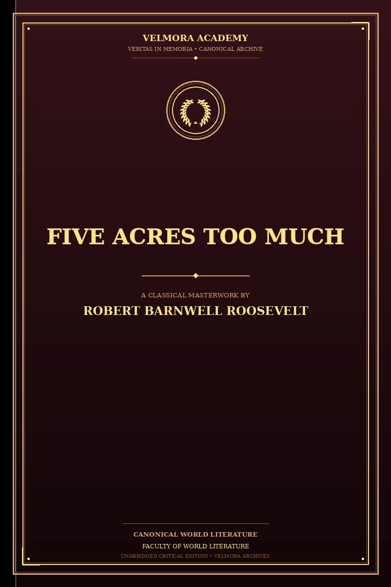Five Acres Too Much
