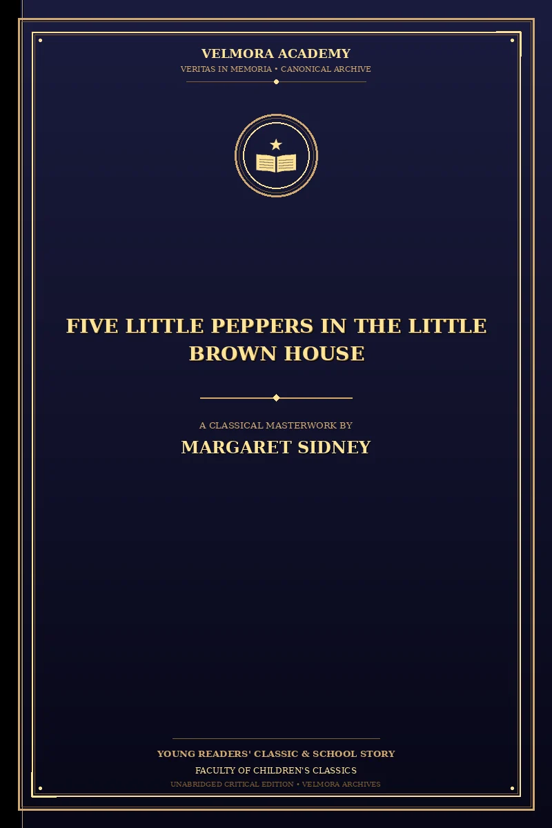 Cover of Five little Peppers in the Little Brown House