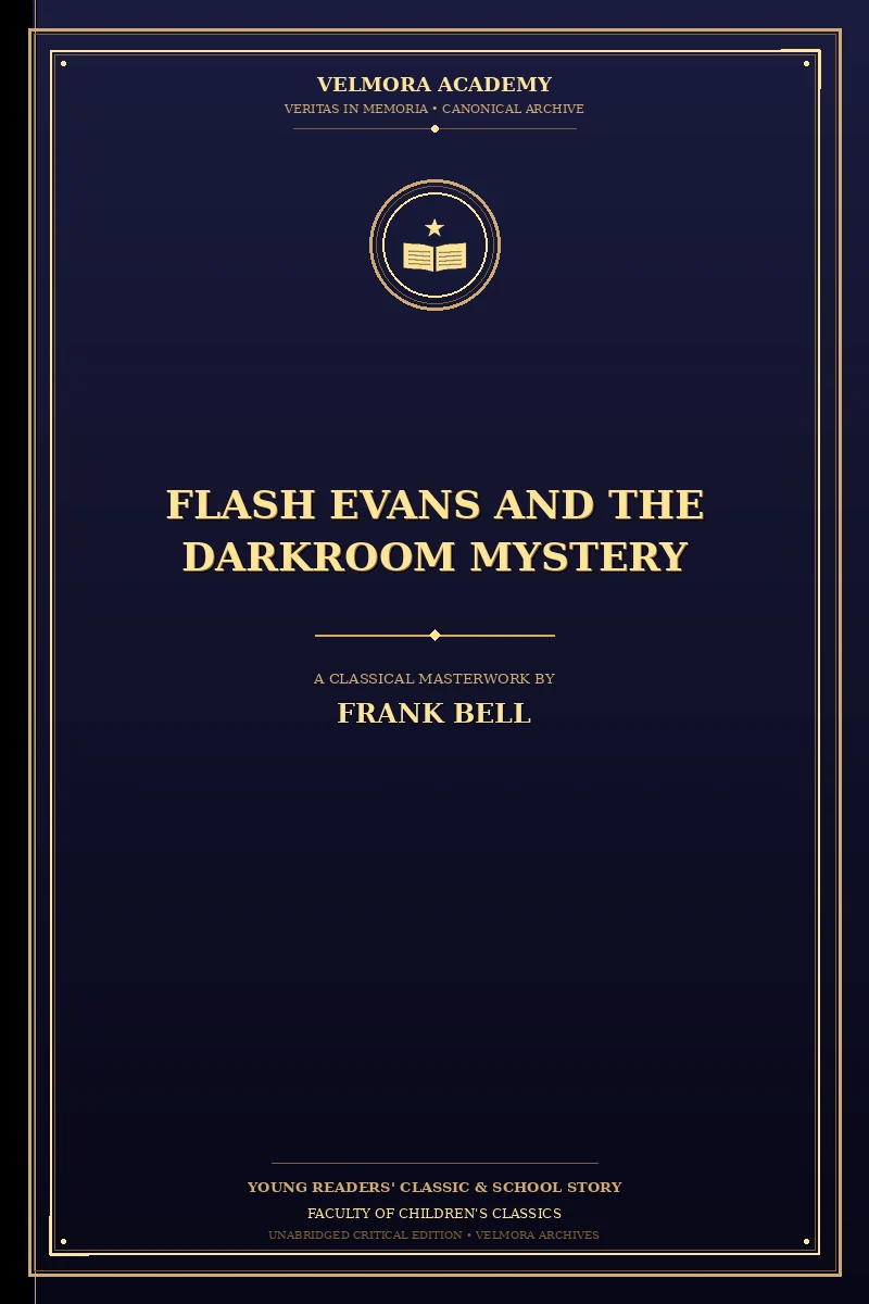 Flash Evans and the Darkroom Mystery