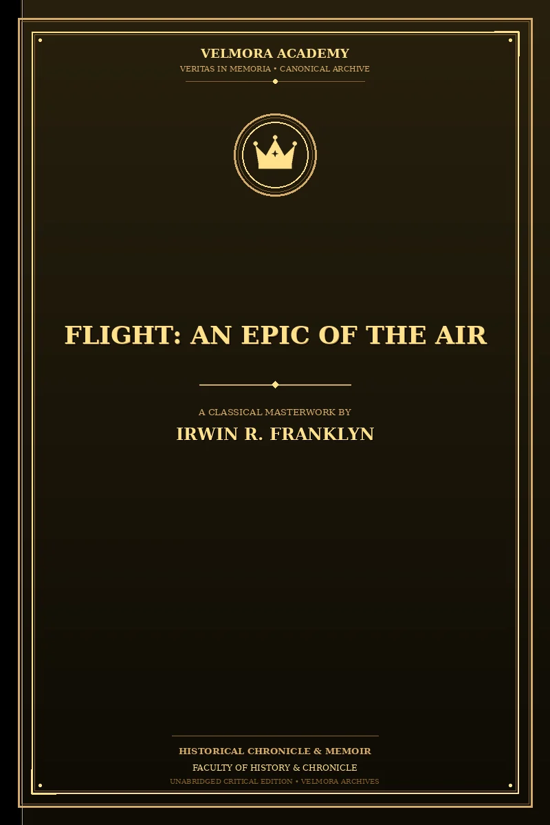 Flight: An Epic of the Air
