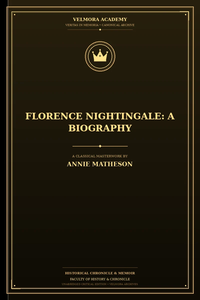 Cover of Florence Nightingale: A Biography