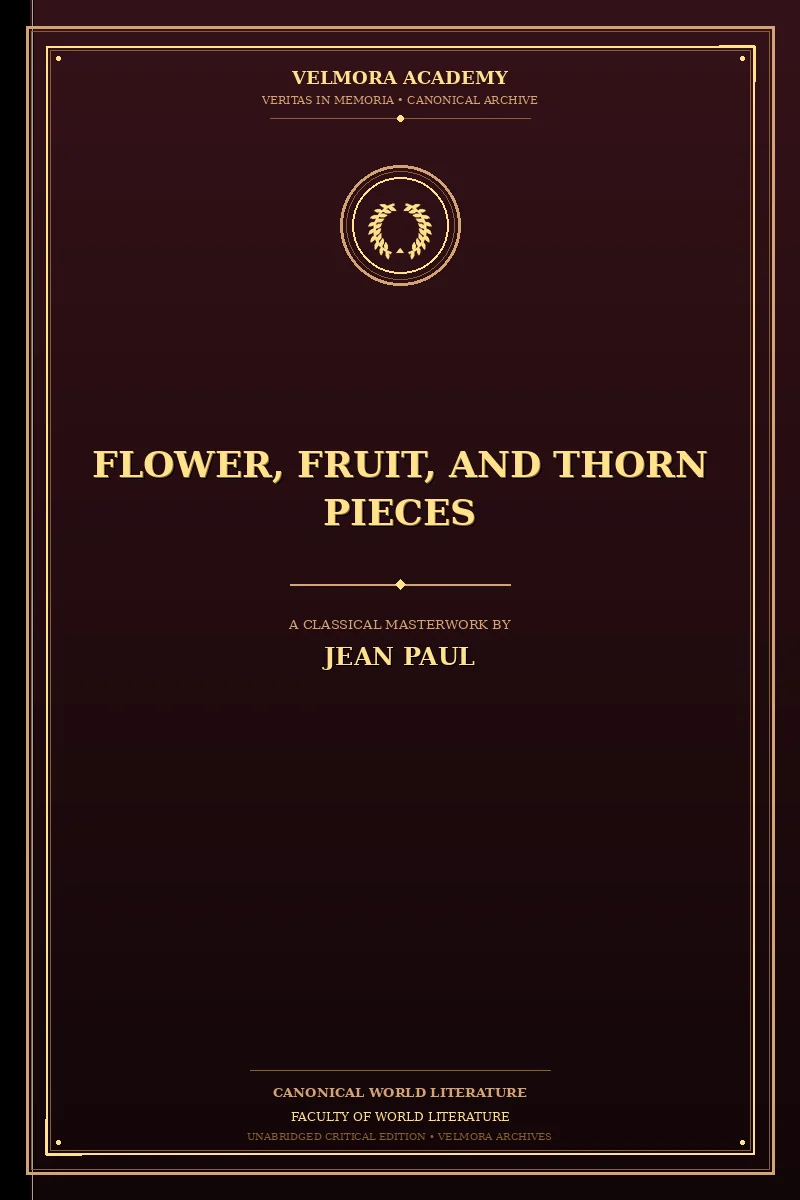 Flower, Fruit, and Thorn Pieces
