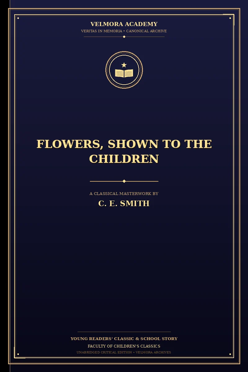 Cover of Flowers, Shown to the Children