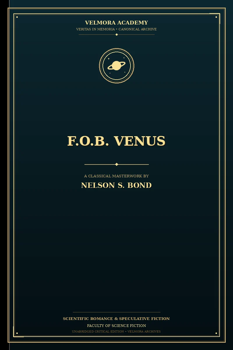 Cover of F.O.B. Venus