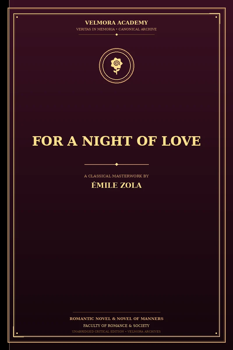 For a Night of Love