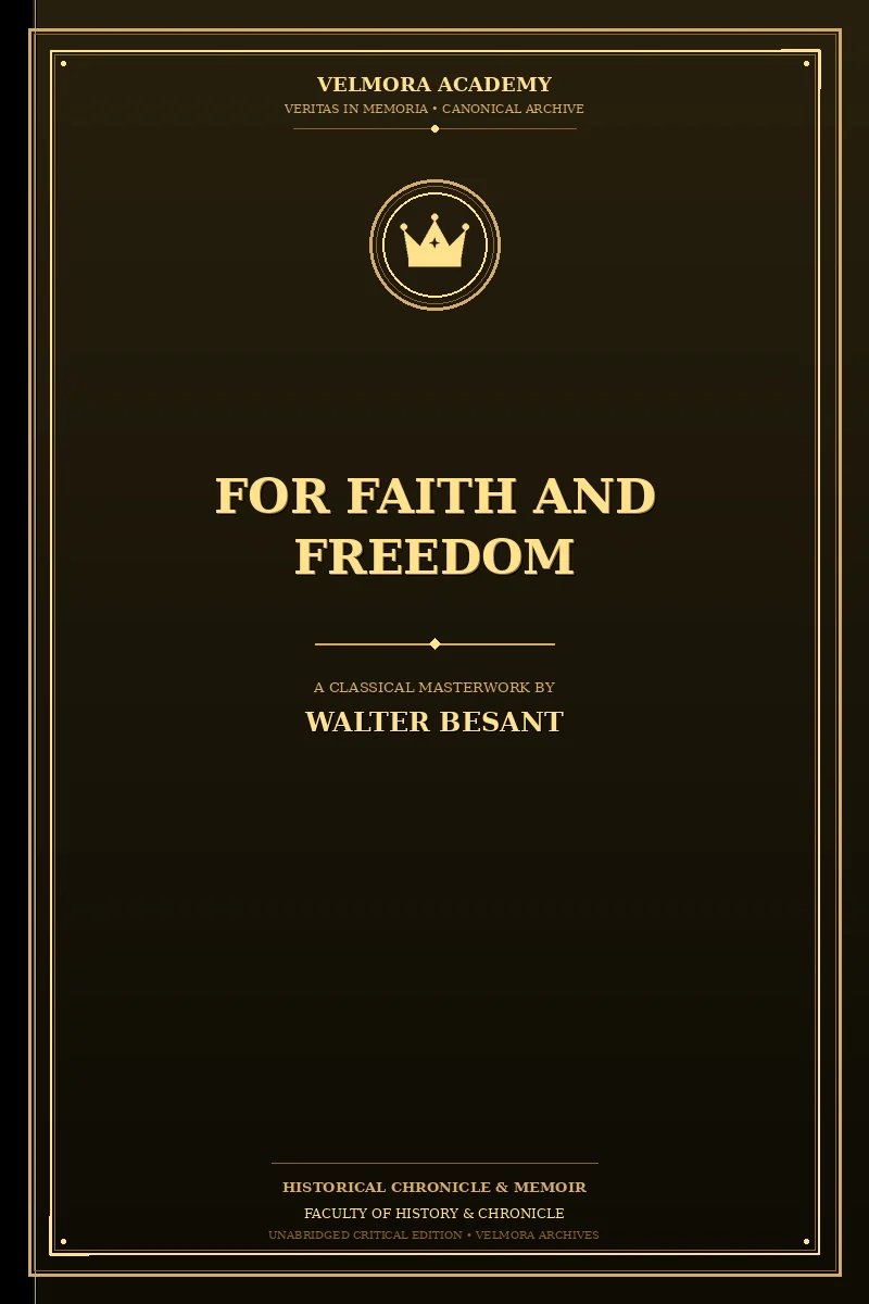 For Faith and Freedom