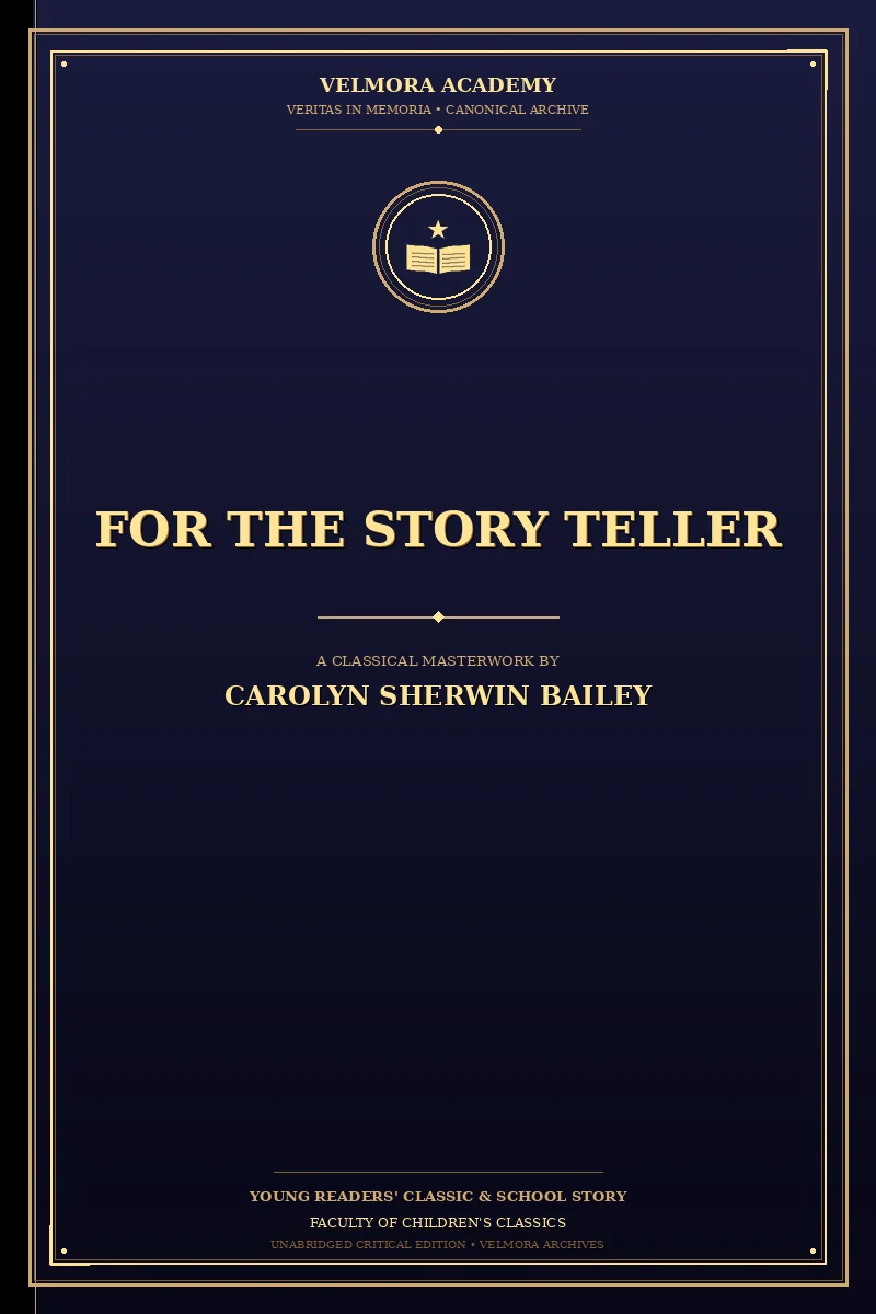 For the Story Teller