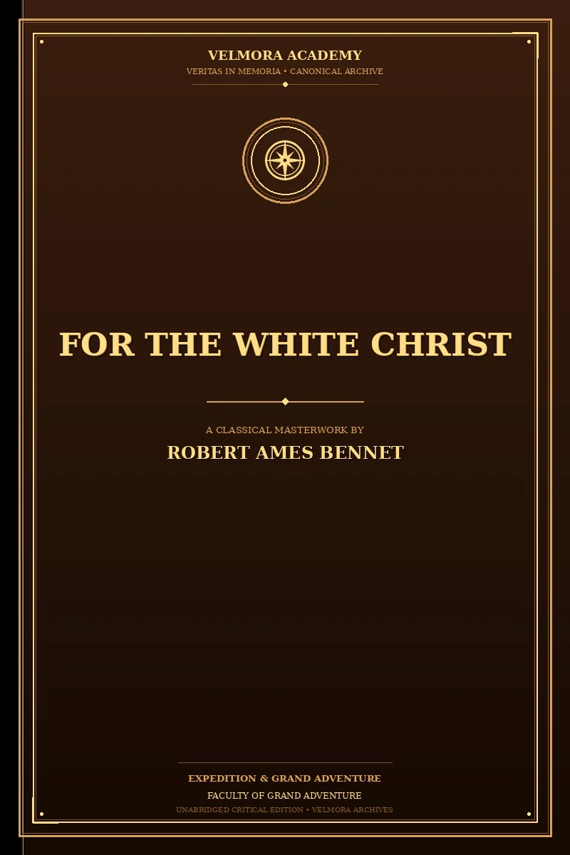 Cover of For the White Christ