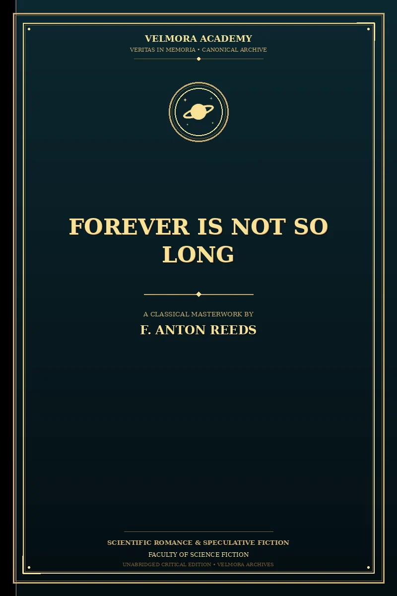 Cover of Forever Is Not So Long