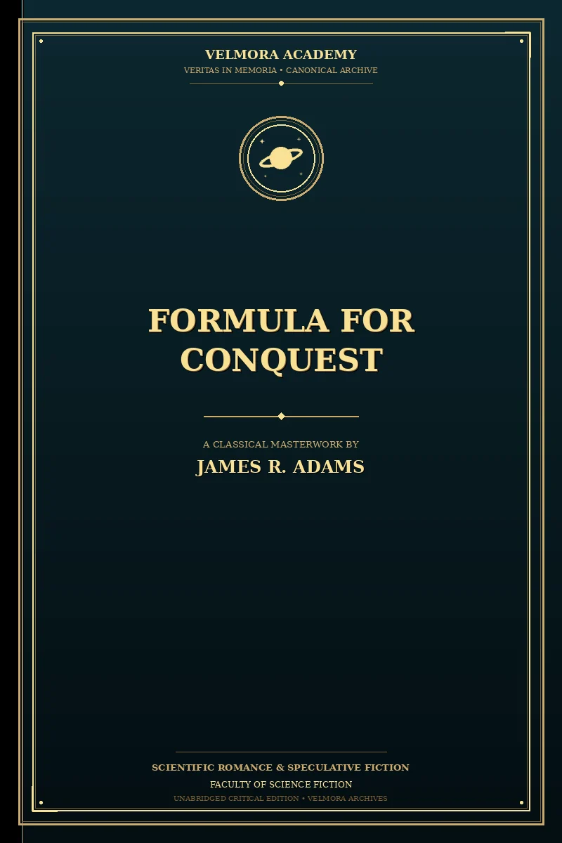 Cover of Formula for Conquest