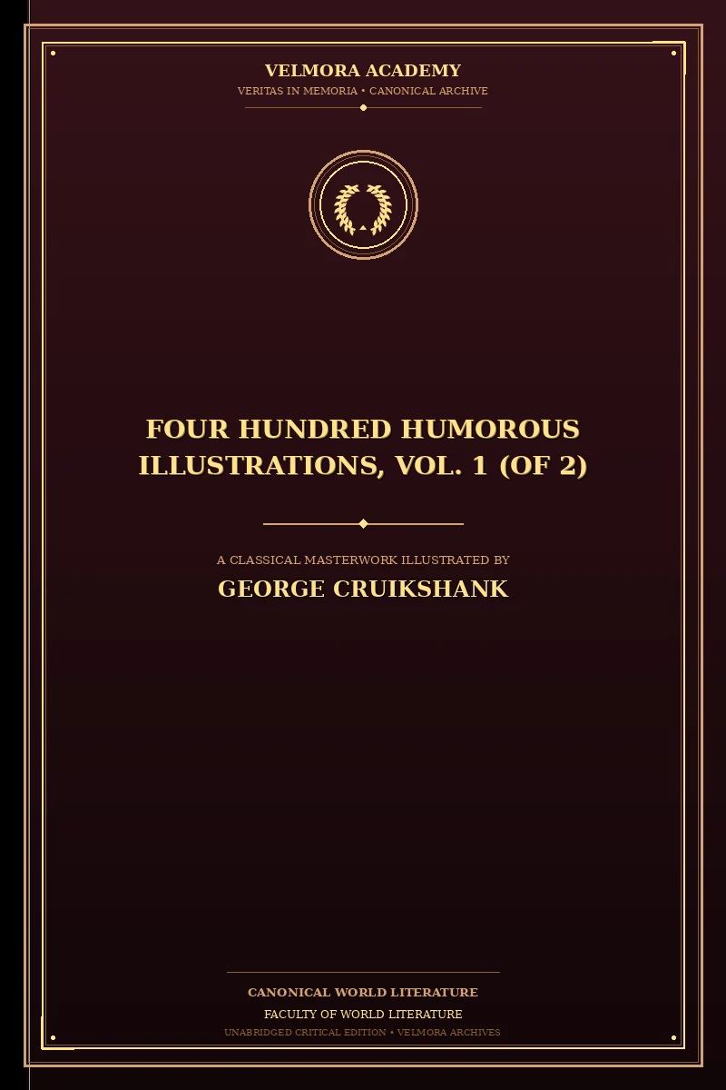 Cover of Four Hundred Humorous Illustrations, Vol. 1 (of 2)