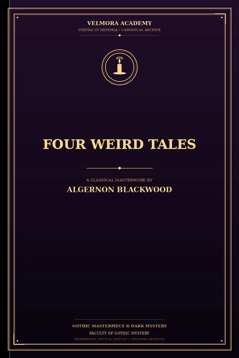 Cover of Four Weird Tales