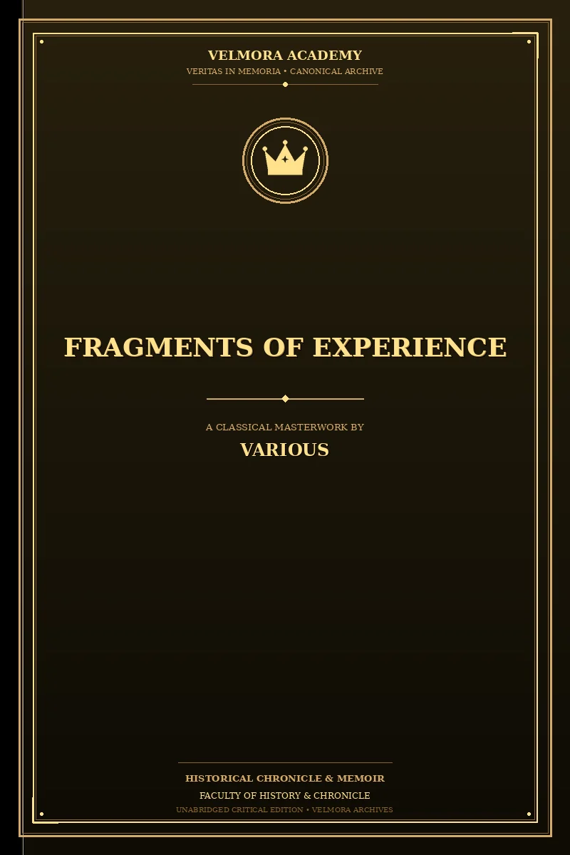 Fragments of Experience