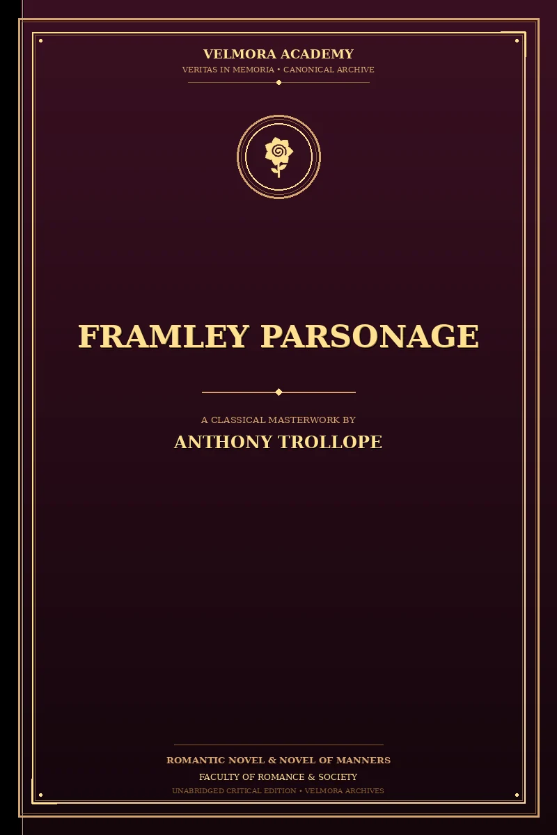 Cover of Framley Parsonage