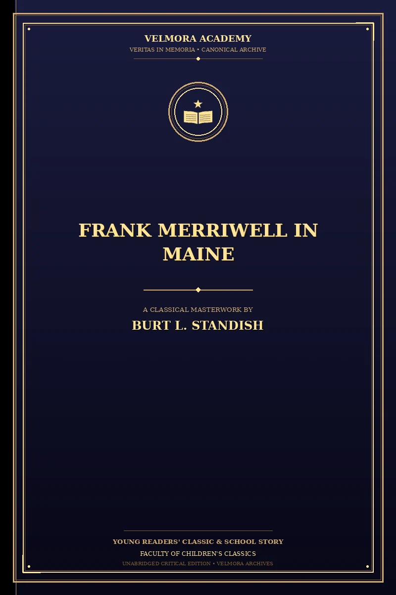 Cover of Frank Merriwell in Maine