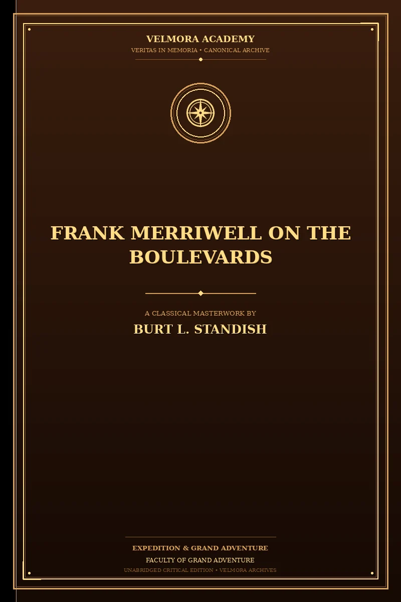 Frank Merriwell on the Boulevards