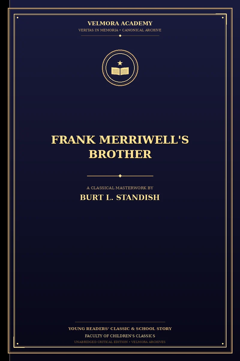 Cover of Frank Merriwell's brother
