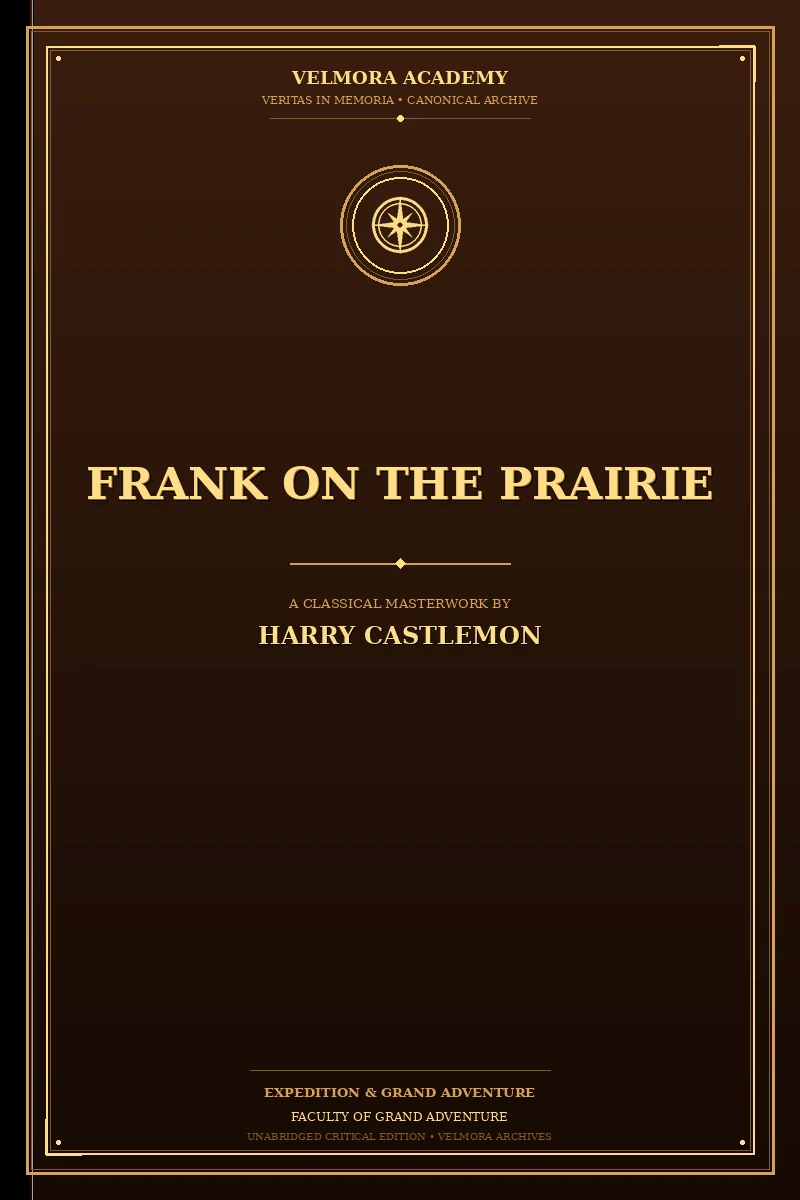 Frank on the Prairie