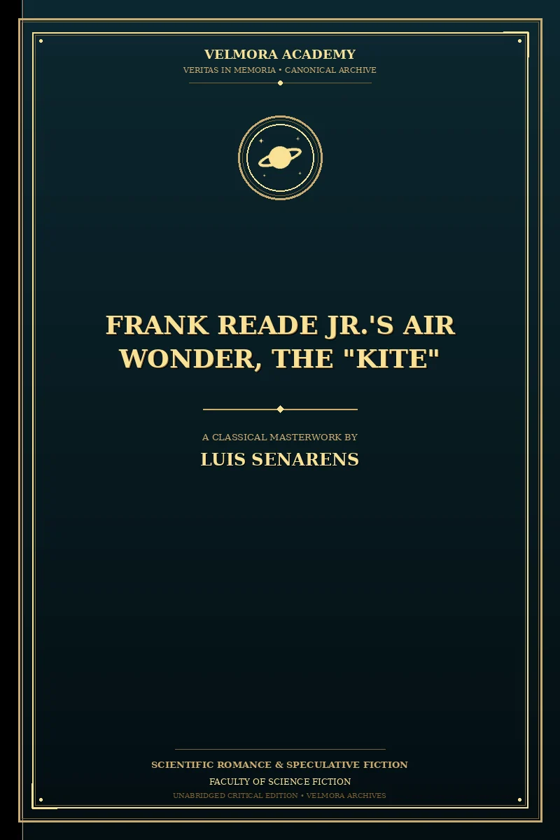 Frank Reade Jr.'s Air Wonder, The "Kite"