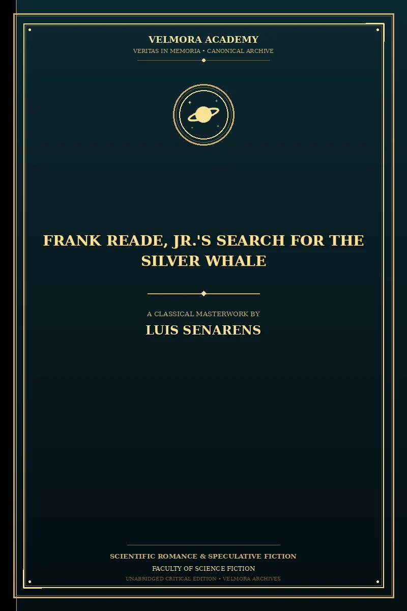 Frank Reade, Jr.'s Search for the Silver Whale