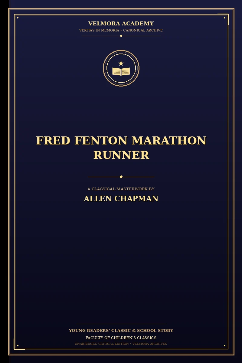 Cover of Fred Fenton Marathon Runner